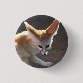 Fennec Fox Button (Vorderseite)