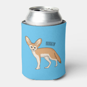Fennec fox Cartoon Illustration Dosenkühler