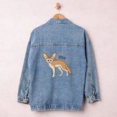 Fennec fox Cartoon Illustration Jeansjacke (Hangar)