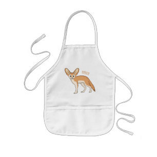 Fennec fox Cartoon Illustration Kinderschürze
