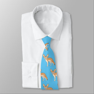 Fennec fox Cartoon Illustration Krawatte