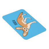 Fennec fox Cartoon Illustration Magnet (Rechte Seite)