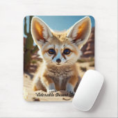 "Fennec Fox Delight" Mousepad (Mit Mouse)