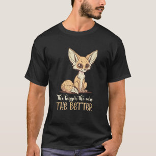 Fennec Fox Ears Niedlich Fennec Fox Lover Animal P T-Shirt