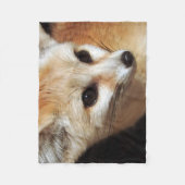 Fennec Fox Fleecedecke (Vorderseite)