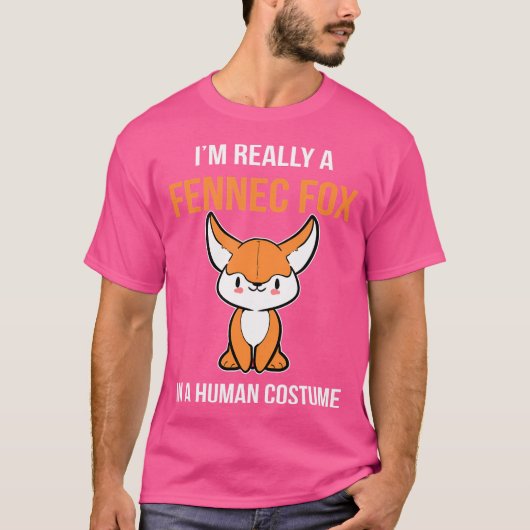 Fennec Fox Fox Eigentümer T-Shirt (Vorderseite)
