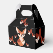 Fennec Fox-Geschenkboxen für Gastgeschenke und Gra Geschenkschachtel (Vorderseite)