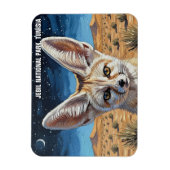 Fennec Fox im Jebil-Nationalpark Tunesien Magnet (Vertikal)