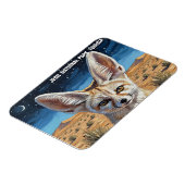 Fennec Fox im Jebil-Nationalpark Tunesien Magnet (Linke Seite)