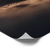 Fennec Fox in Motion Dynamic Desert Wildlife Poste Poster (Ecke)