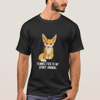 Fennec Fox ist mein Spirit Animal Shirt Fox Lover 