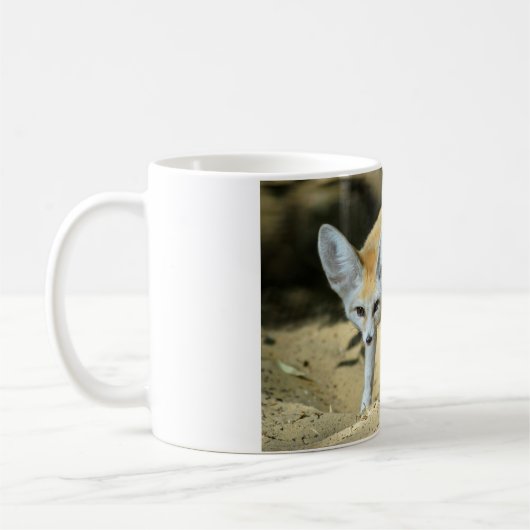 Fennec fox kaffeetasse (Links)