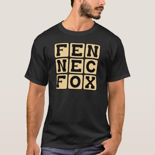 Fennec Fox, kleiner nächtlicher Fox T-Shirt (Vorderseite)