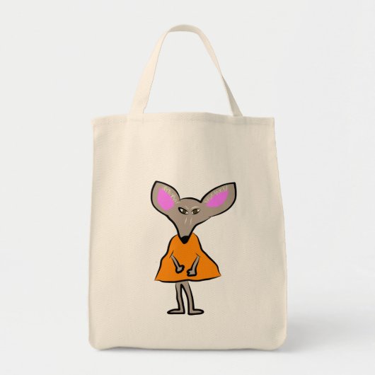 Fennec Fox-Lebensmittelgeschäft-Tasche Tragetasche (Vorne)