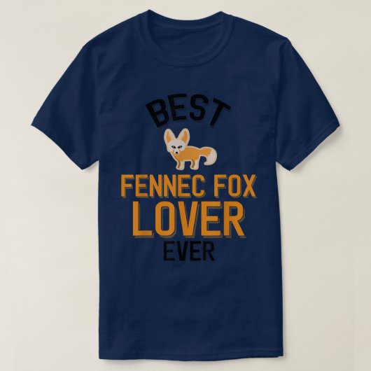 Fennec Fox Lover T-Shirt (Design vorne)