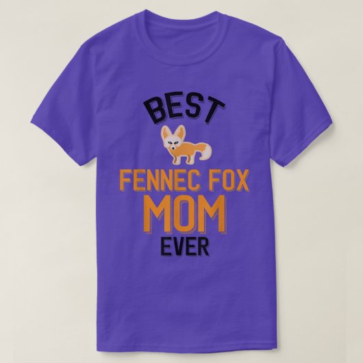 Fennec Fox Mama T-Shirt (Design vorne)