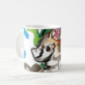 Fennec fox niedlich kaffeetasse (Vorderseite Links)