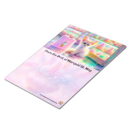 Fennec Fox Notizblock (angewinkelt)