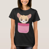 Fennec Fox Pocket Fennec Fox Fennec Foxes T-Shirt (Vorderseite)