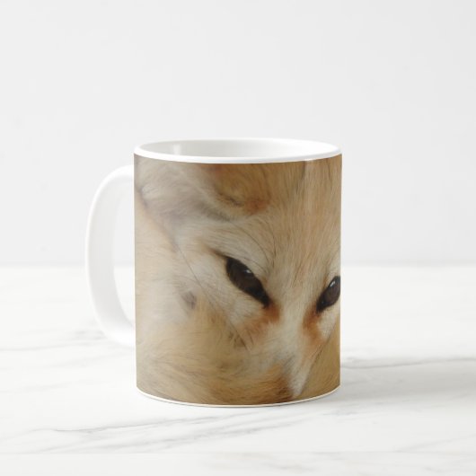 Fennec Fox-Tasse Kaffeetasse (Vorderseite Links)