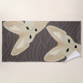 Fennec Foxes Badetuch (Vorderseite)