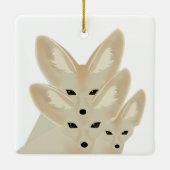Fennec Foxes Ornament (Rückseite)