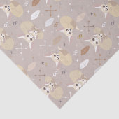 Fennec Foxes Pfeile und Federn Seidenpapier (Ausschnitt)