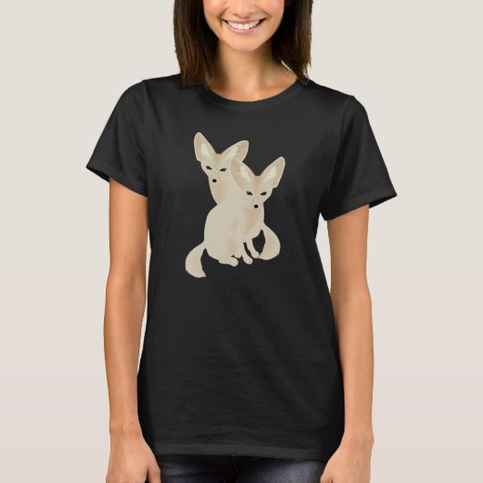 Fennec Foxes T - Shirt (Vorderseite)
