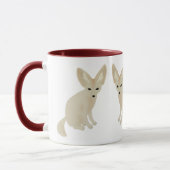 Fennec Foxes Tasse (Links)