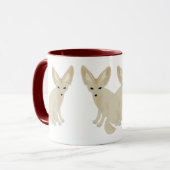 Fennec Foxes Tasse (Vorderseite Links)