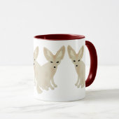 Fennec Foxes Tasse (VorderseiteRechts)