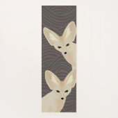 Fennec Foxes Yoga Mat Yogamatte (Rückseite)