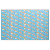 Fennec-Fuchs Cartoon-Illustration Stoff (Fat Quarter (45,7 x 55,9 cm))