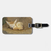 fennec Fuchs Gepäckanhänger (Vorderseite horizontal)