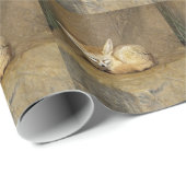 fennec Fuchs Geschenkpapier (Rolleneckpunkt)