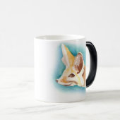 Fennec Fuchs Hitzefarbeändernde Tasse (VorderseiteRechts)