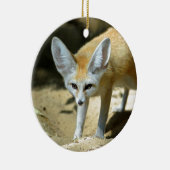 Fennec Fuchs Keramik Ornament (Rechts)
