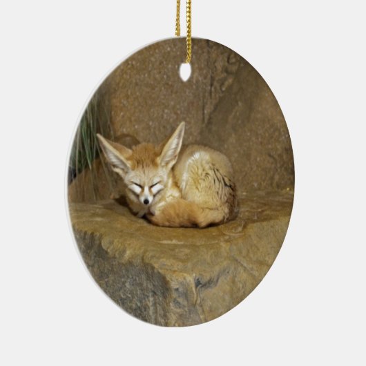 fennec Fuchs Keramik Ornament (Rechts)