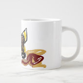 Fennec-Fuchs-Kunst Jumbo-Tasse (Rechts)