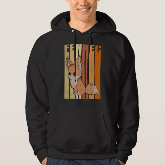 Fennec Quote For A Fennec Fox Fan Hoodie (Vorderseite)