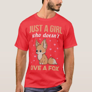 Fennec Vixen Zitat für ein Fennec Fox ExpertT-Shir T-Shirt