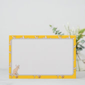 Fennekfüchse Briefpapier (Stehend Vorderseite)