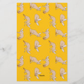 Fennekfüchse Briefpapier (Rückseite)