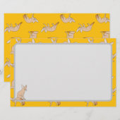 Fennekfüchse Briefpapier (Vorne/Hinten)