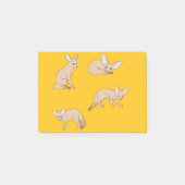 Fennekfüchse Post-it Klebezettel (Vorderseite)