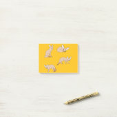 Fennekfüchse Post-it Klebezettel (Auf Schreibtisch)