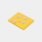 Fennekfüchse Post-it Klebezettel (angewinkelt)