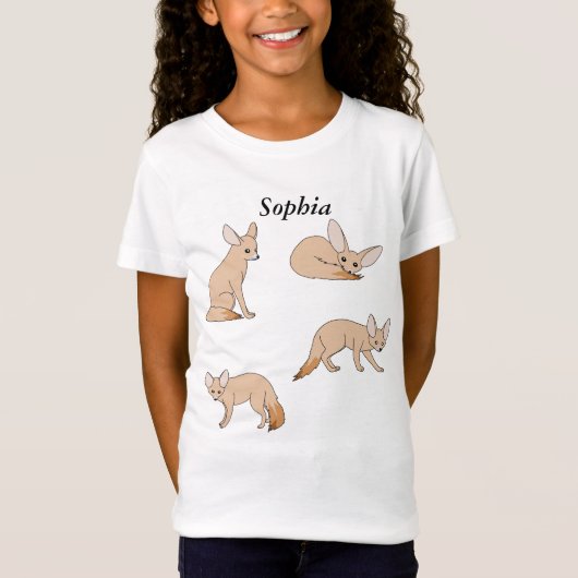 Fennekfüchse T-Shirt (Vorderseite)