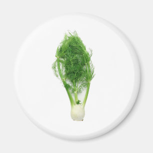 Fennel-Blatt und -Birne Magnet