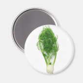 Fennel-Blatt und -Birne Magnet (Vorderseite/Rückseite)